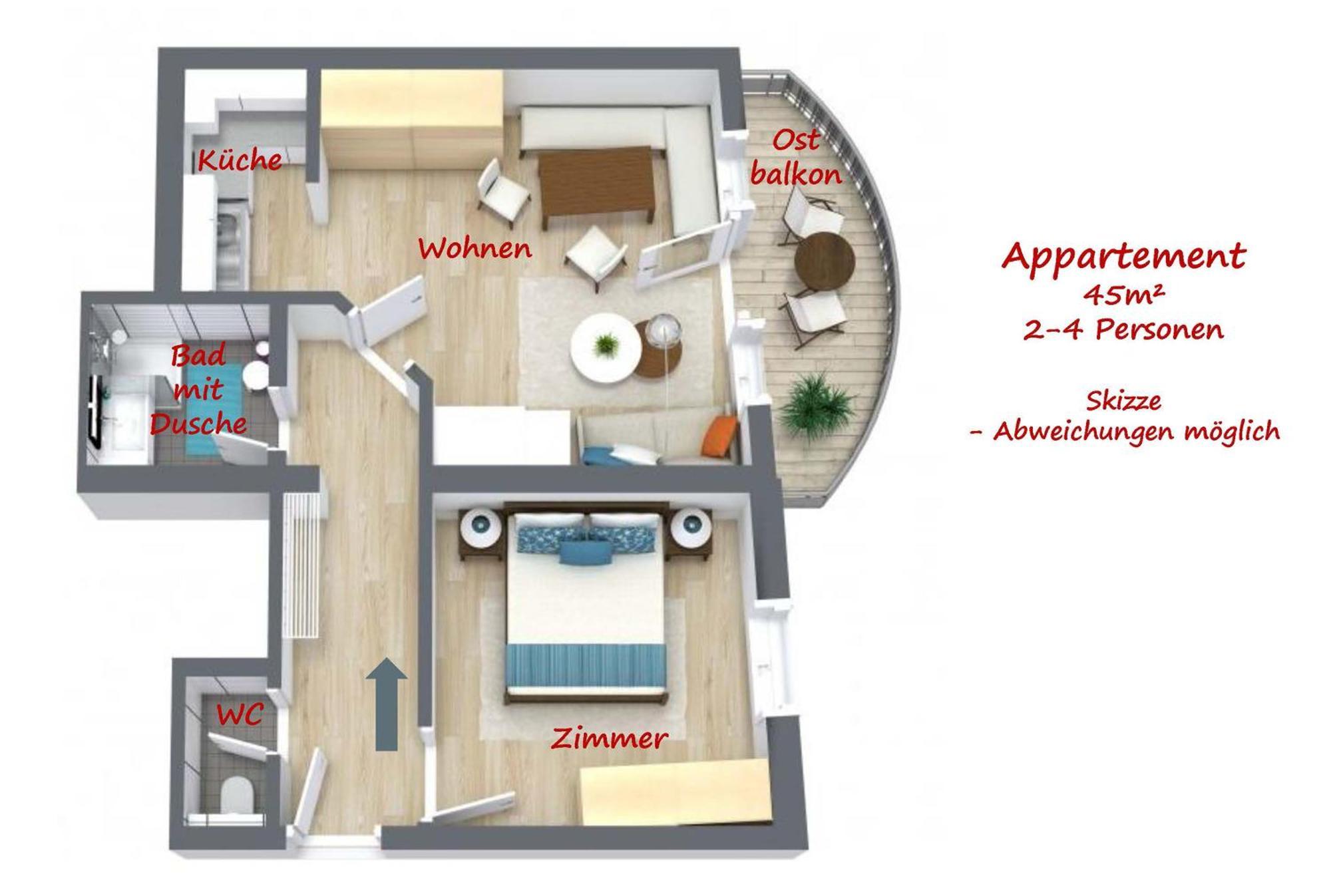 Pension Alpenrose Serfaus Rom bilde